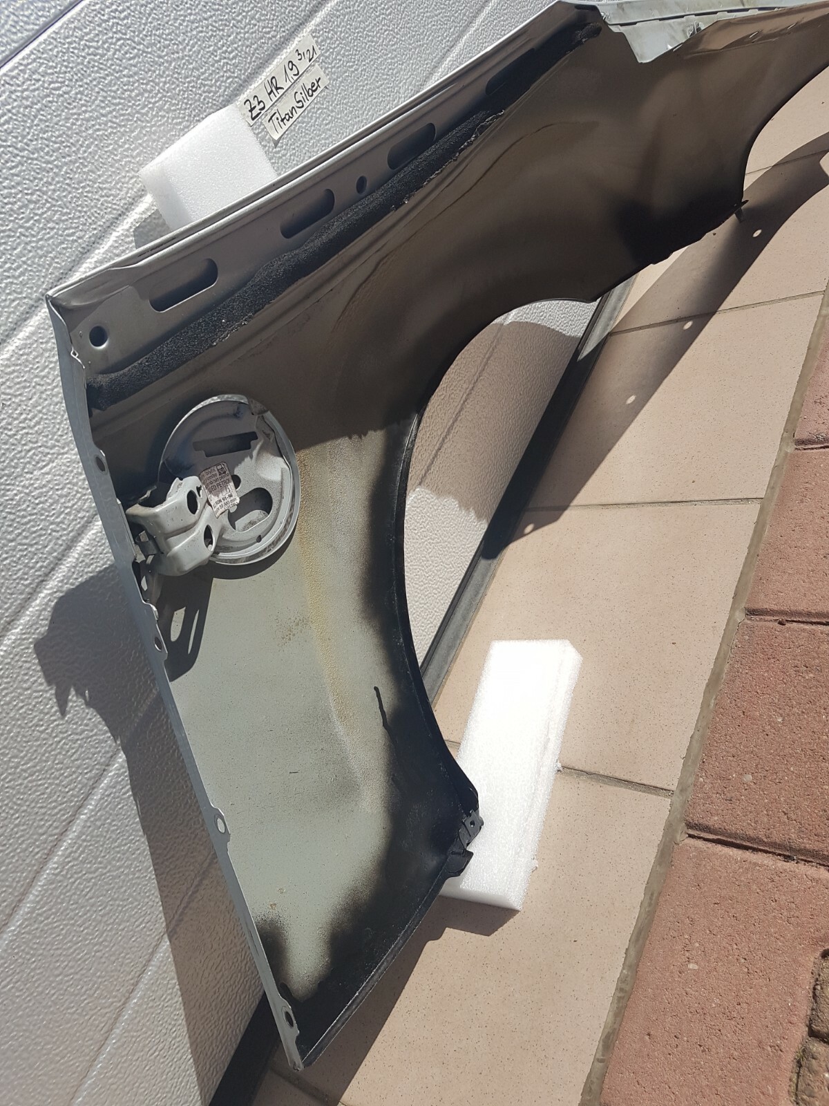 BMW Z3 Roadster Kotflügel Seitenwand schmal HINTEN RECHTS Titan Silber Metallic