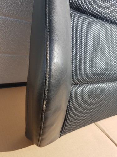 BMW Z3 Roadster Facelift Bei Fahrer Sitz Oberteil Leder Lehne schwarz RECHTS 