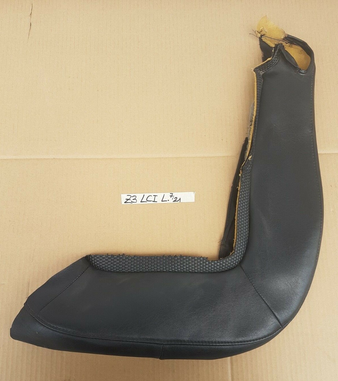 BMW Z3 Facelift Fahrer Sitz Unterteil Leder schwarz Sitz Reparatur Teil Stück