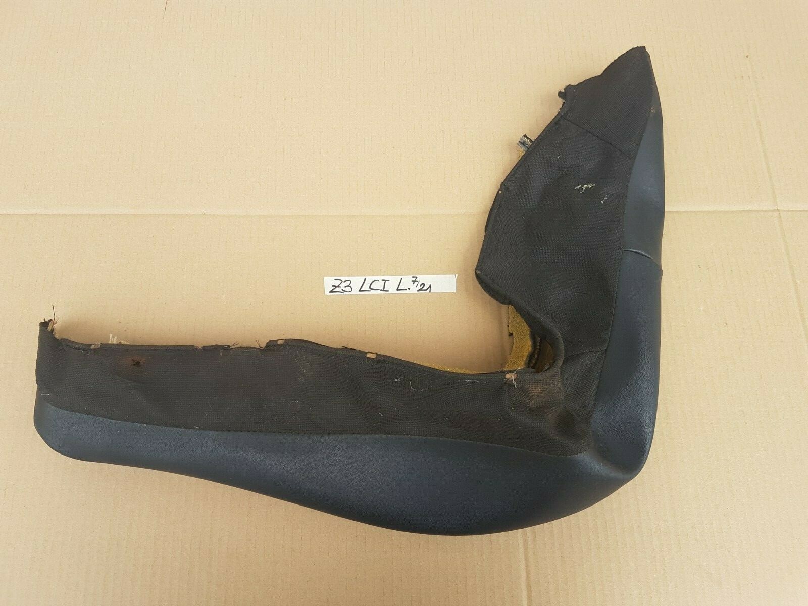 BMW Z3 Facelift Fahrer Sitz Unterteil Leder schwarz Sitz Reparatur Teil Stück