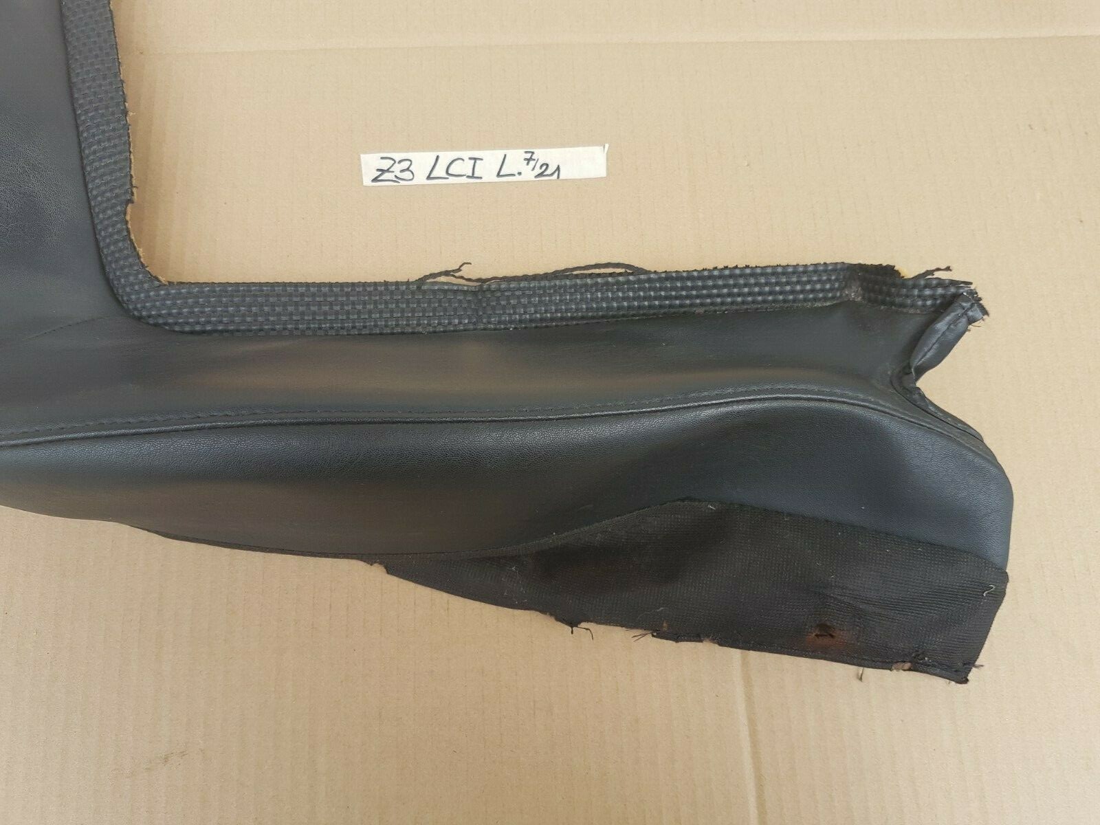 BMW Z3 Facelift Fahrer Sitz Unterteil Leder schwarz Sitz Reparatur Teil Stück