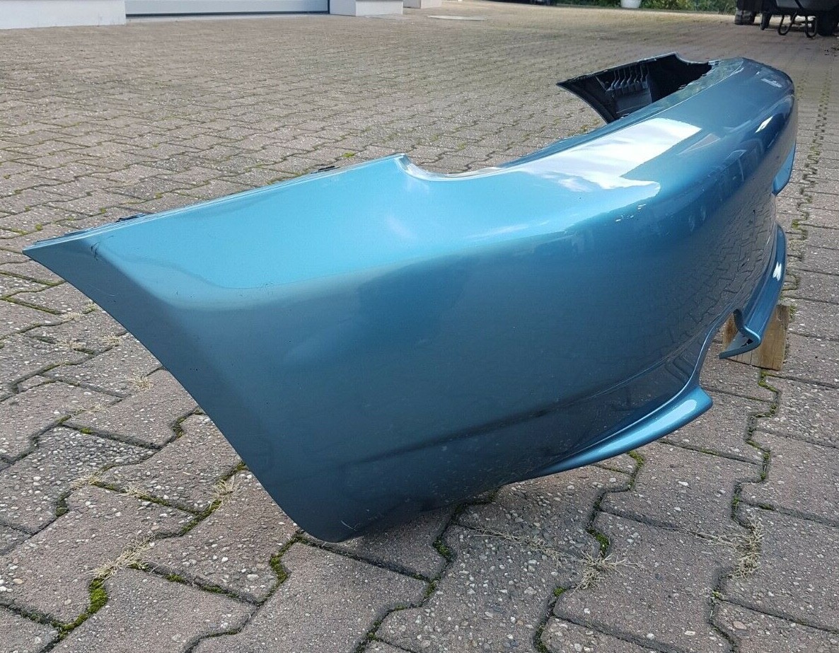 BMW Z3 Roadster Heckschürze Verkleidung Stoßstange HINTEN Atlanta blau ABHOLUNG 