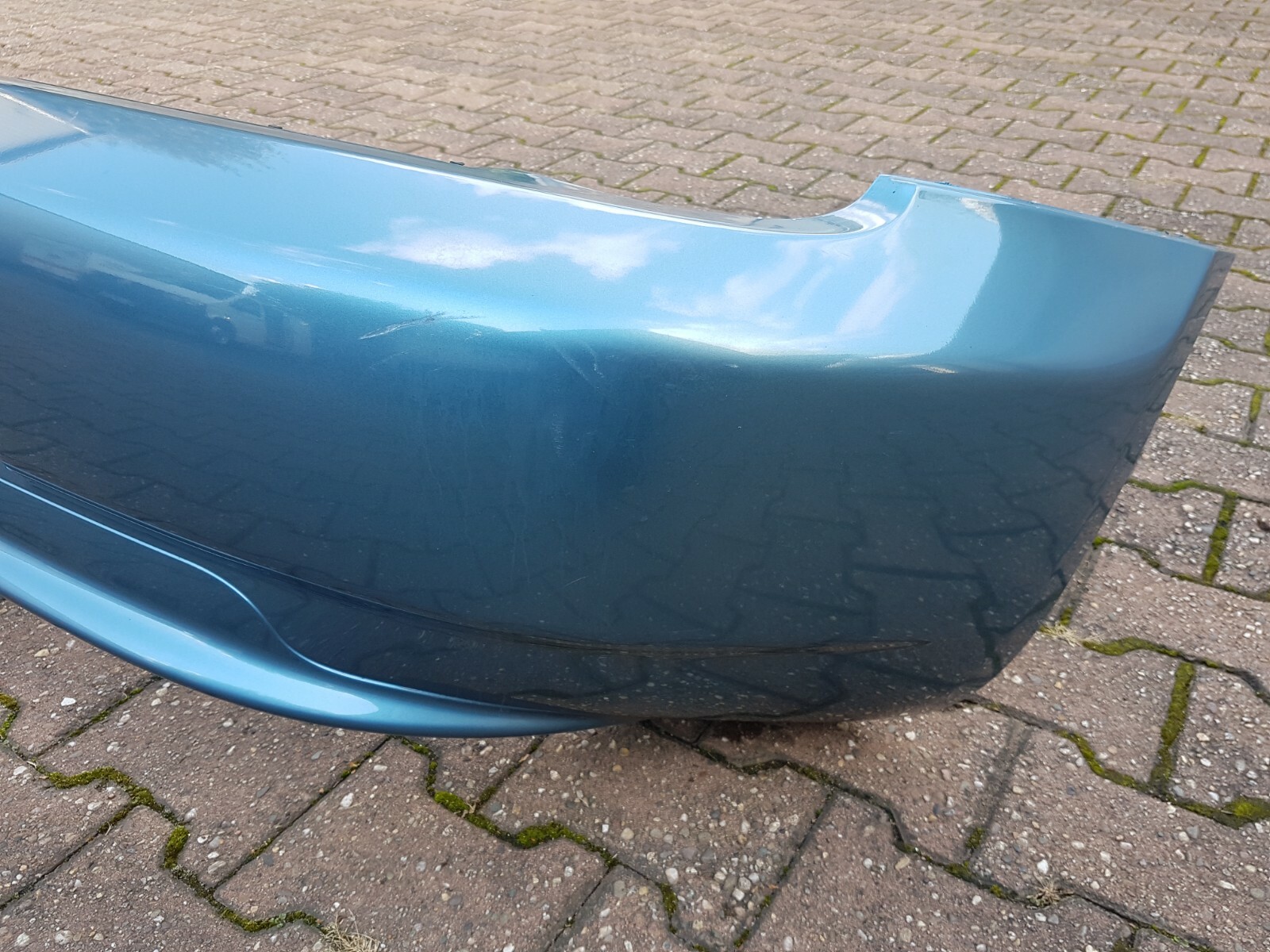 BMW Z3 Roadster Heckschürze Verkleidung Stoßstange HINTEN Atlanta blau ABHOLUNG 