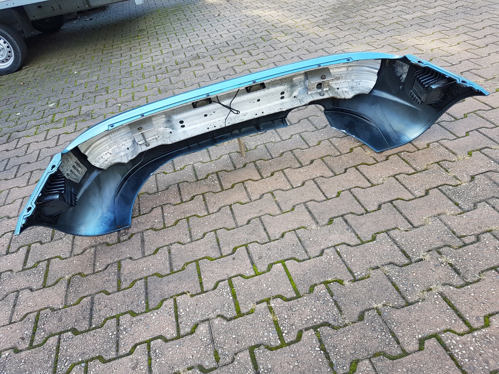 BMW Z3 Roadster Heckschürze Verkleidung Stoßstange HINTEN Atlanta blau ABHOLUNG 