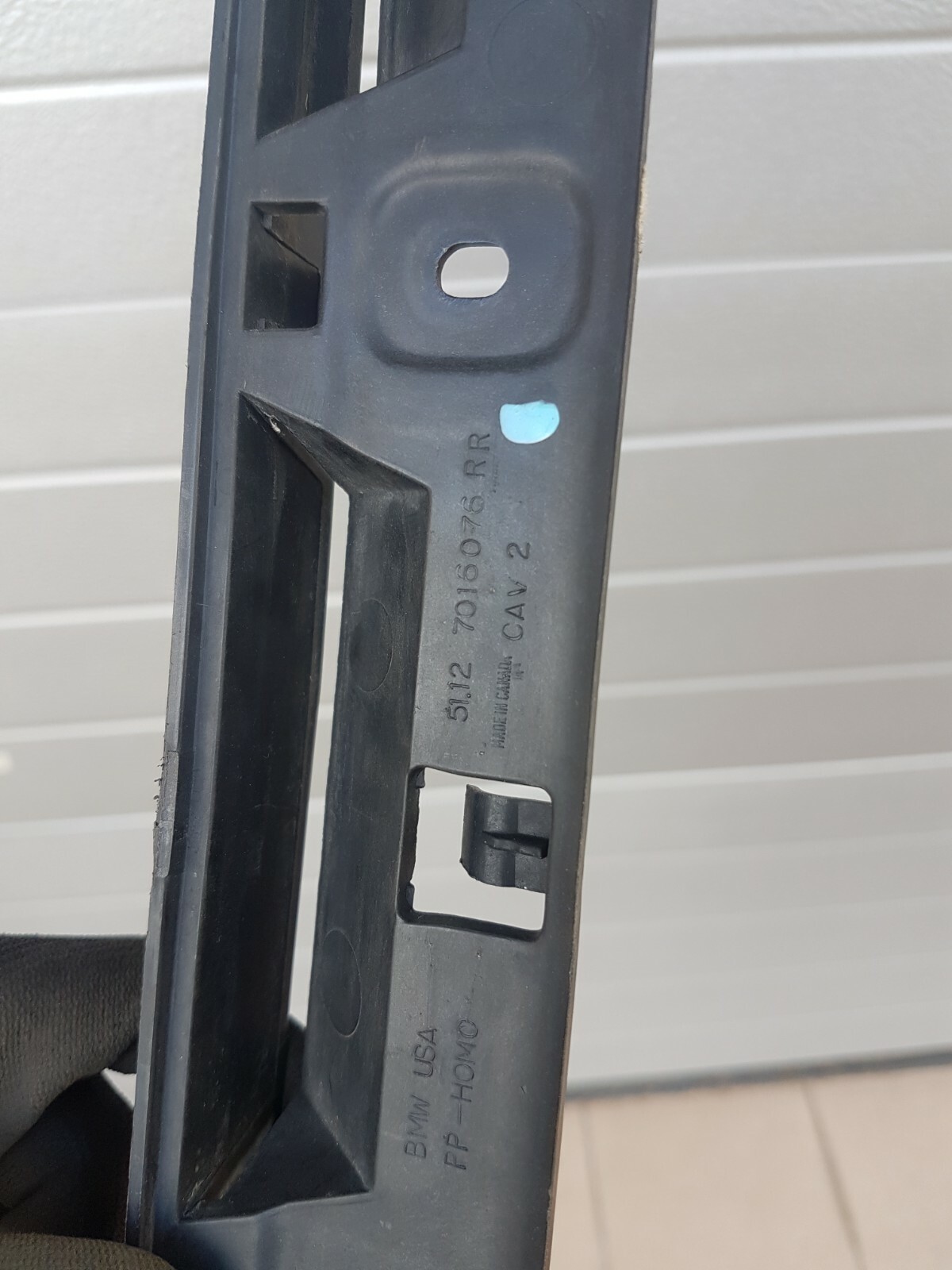 BMW Z4 E85 Halter Führung Stoßstange hinten  Aufnahme Stossfänger 7158875