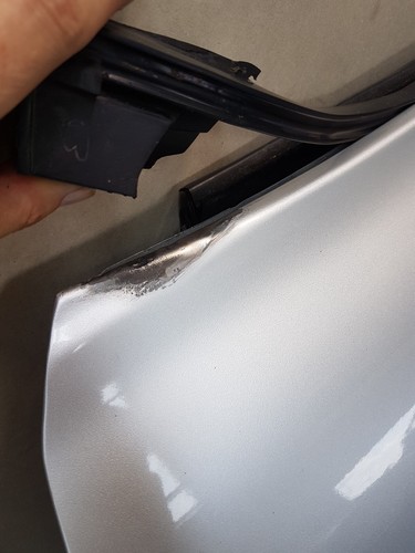 BMW Z3 Roadster Coupe Fahrer Tür LINKS Silber Kratzer ohne Spiegel ABHOLUNG