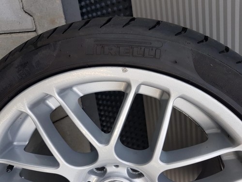 EINE BMW Z4 E85 E86 E46 Leichtmetall Alu M-Felge 9 J x 18 Zoll + Pirelli Reifen