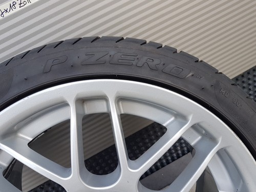 EINE BMW Z4 E85 E86 E46 Leichtmetall Alu M-Felge 9 J x 18 Zoll + Pirelli Reifen