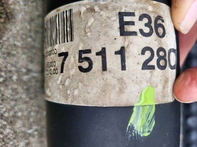 BMW Z3 Roadster Kardanwelle 7511280 Gelenkwelle Schaltgetriebe 2,2 - 2,5 Liter