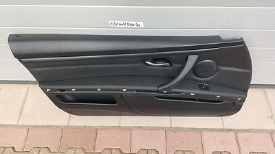 BMW E92 E93 english Tür Verkleidung RHD left Door Card Cover Panel Trim leather