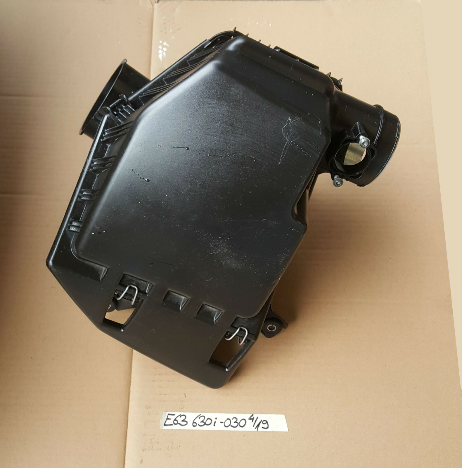 BMW E60 E61 E63 Luftfilterkasten 7521030 Resonanzkörper Ansauggeräuschedämpfer