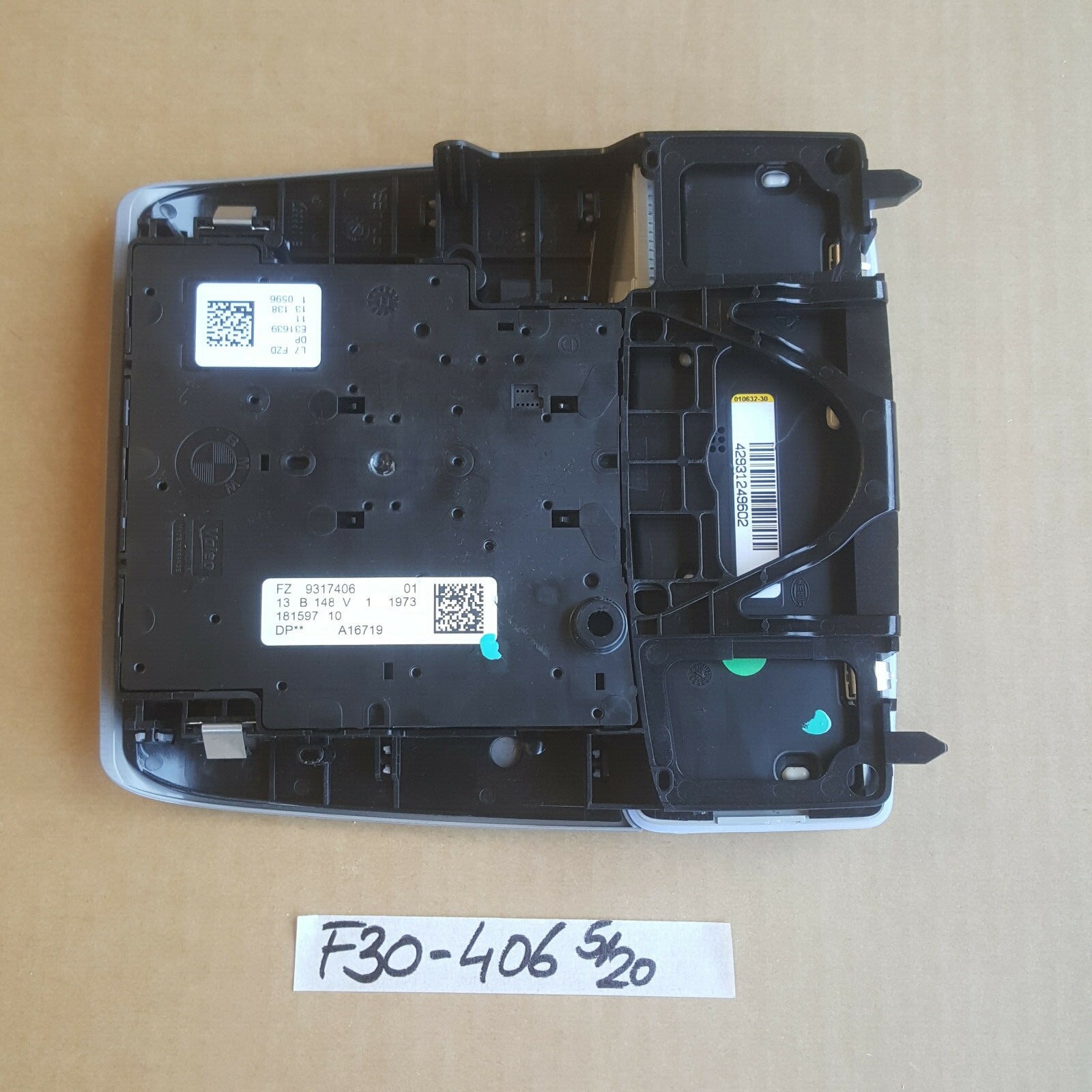 BMW F20 F21 F30 F31 F34  Innenleuchte Leselampe Funktionszentrum Dach 9317406