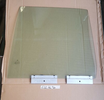 BMW E32 Seiten Glas Scheibe / Fenster Scheibe Fahrer Seite HINTEN LINKS