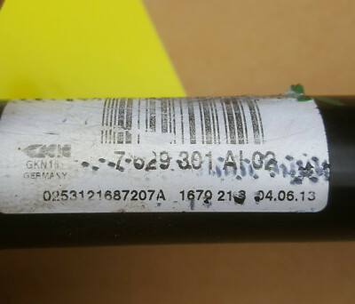BMW F30 F31 F20 F21 F22 F23 Antriebswelle  Abtriebswelle hinten links 7629301