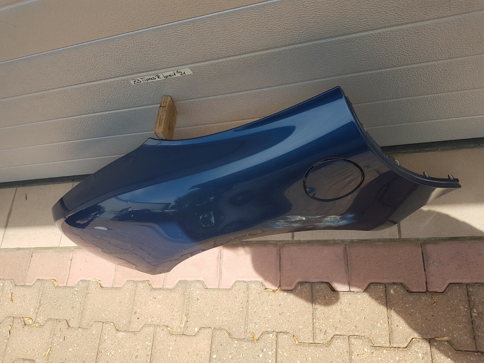 BMW Z3 Roadster Kotflügel Seitenwand breit HINTEN RECHTS blau