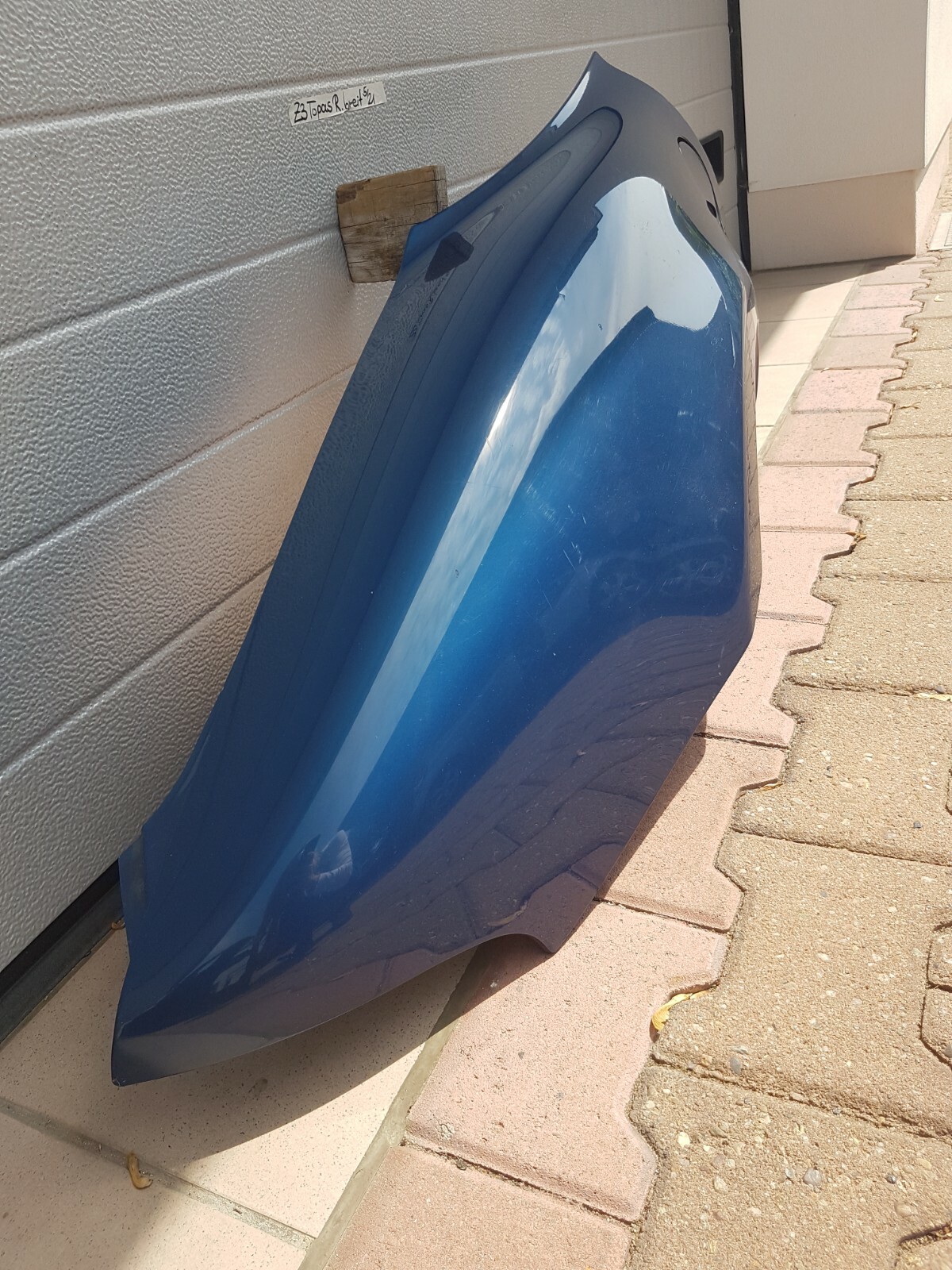 BMW Z3 Roadster Kotflügel Seitenwand breit HINTEN RECHTS blau