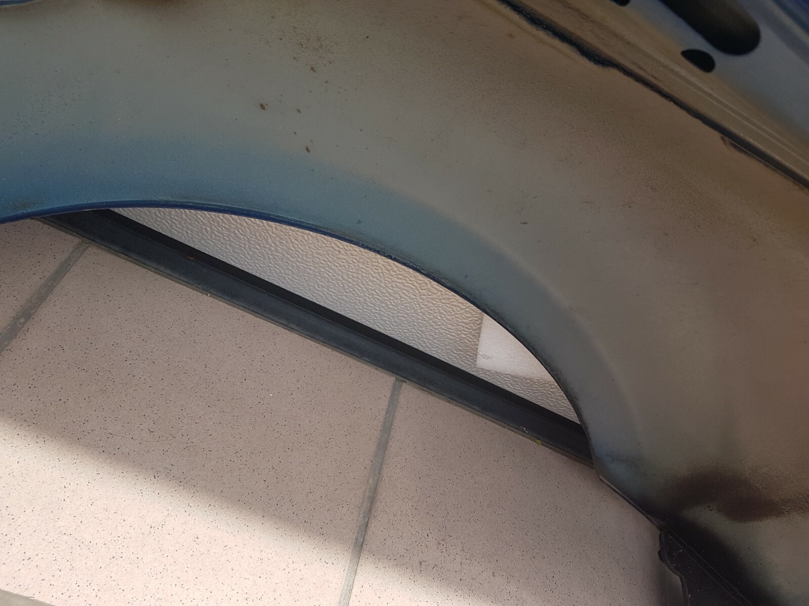 BMW Z3 Roadster Kotflügel Seitenwand breit HINTEN RECHTS blau