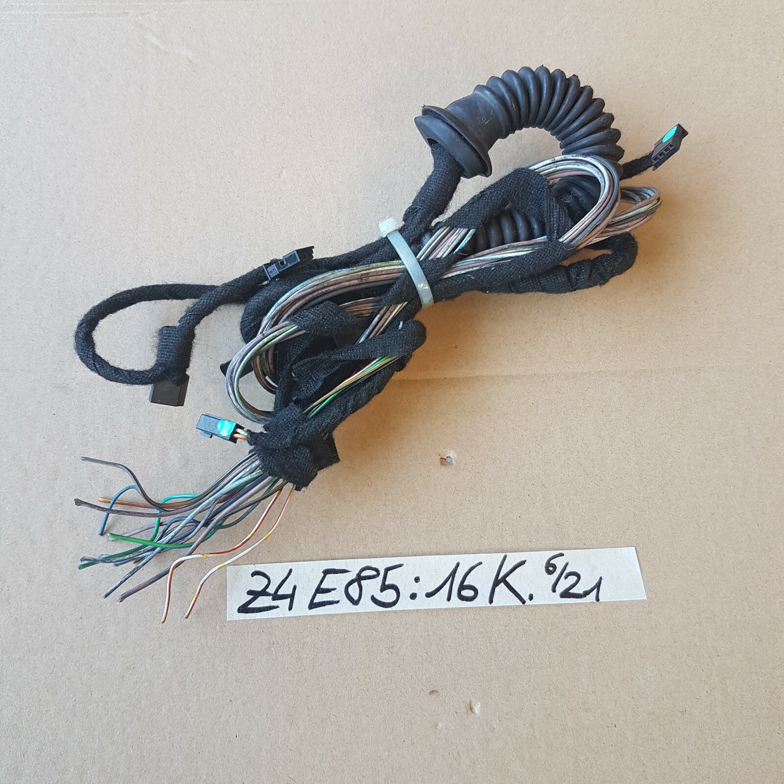 BMW Z4 E85 Roadster Heckdeckel Kabel Kofferraum Kabelbaum Heckklappe 16 Kabel