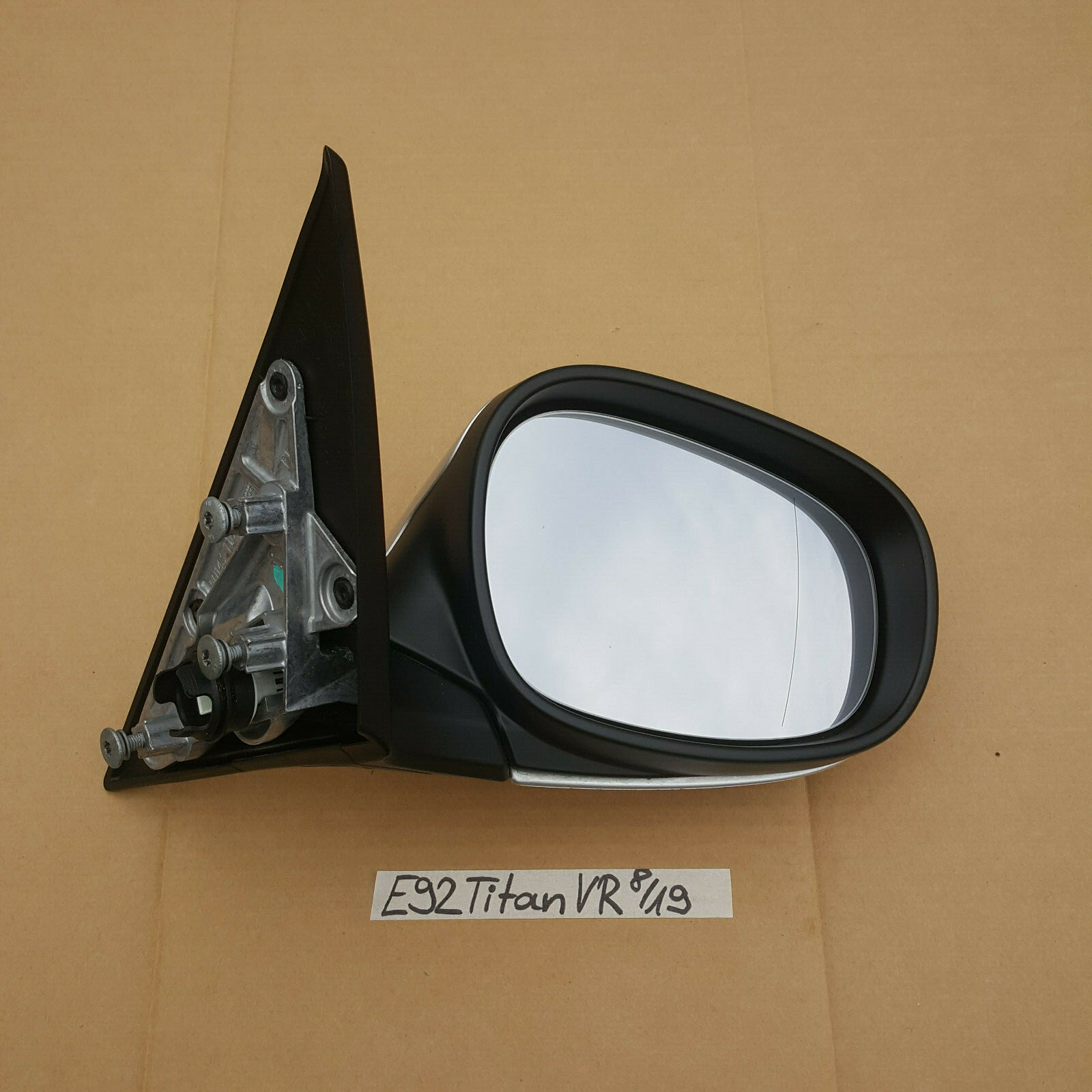BMW E92 E93 Facelift Außen Seiten Spiegel VORNE RECHTS Titan silber metallic 354