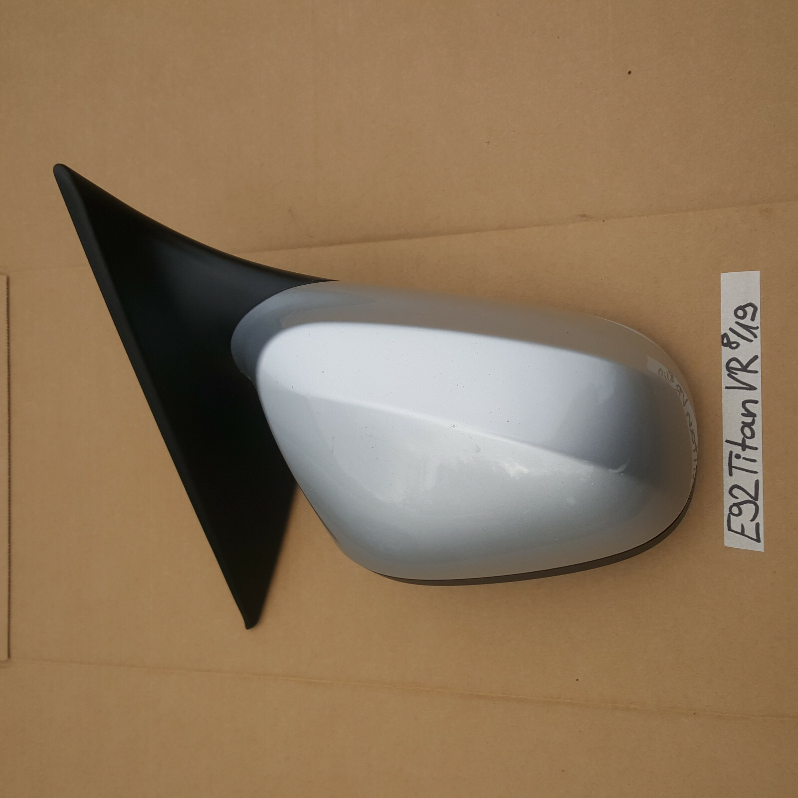BMW E92 E93 Facelift Außen Seiten Spiegel VORNE RECHTS Titan silber metallic 354