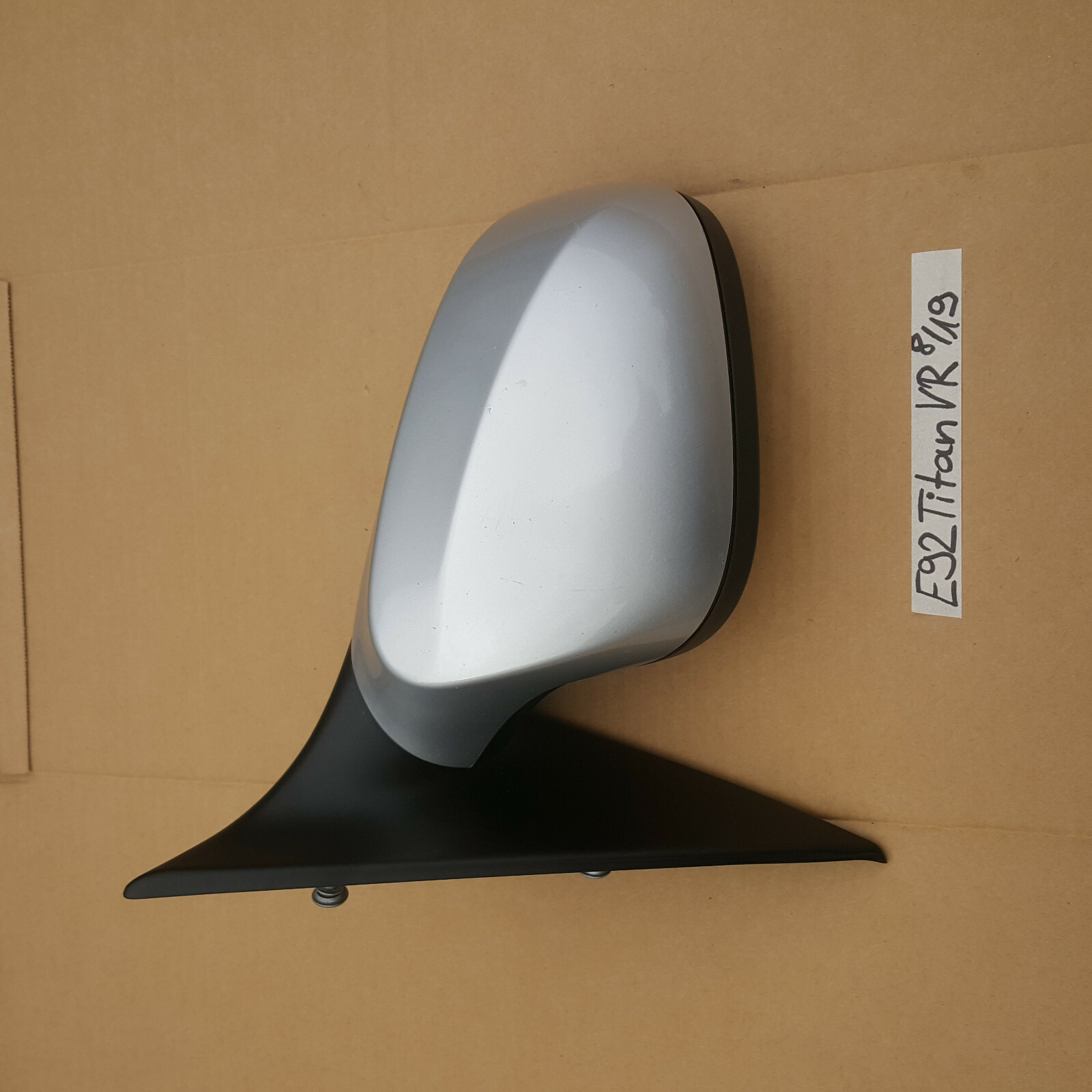 BMW E92 E93 Facelift Außen Seiten Spiegel VORNE RECHTS Titan silber metallic 354
