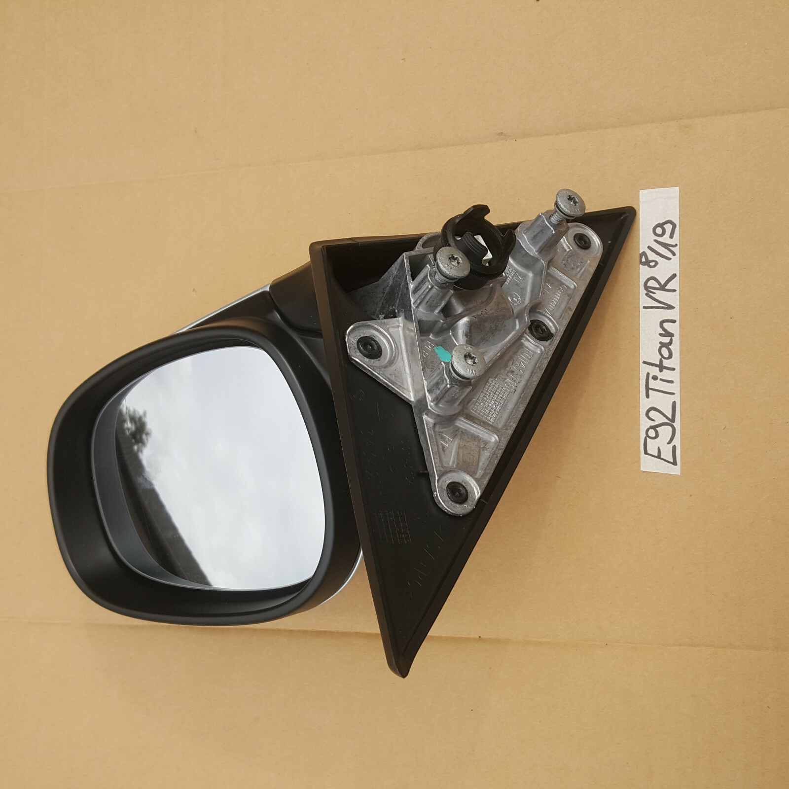 BMW E92 E93 Facelift Außen Seiten Spiegel VORNE RECHTS Titan silber metallic 354