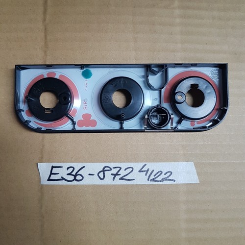 BMW E36 Heizung Lüftung Klima Frontplatte 1393872 Mittelkonsole Blende