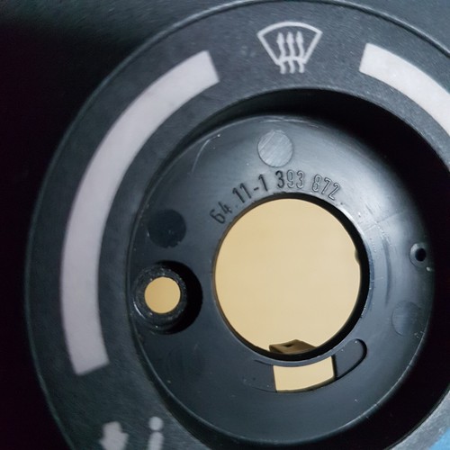 BMW E36 Heizung Lüftung Klima Frontplatte 1393872 Mittelkonsole Blende