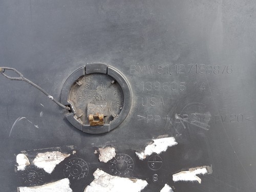 BMW Z4 E85 E86 Verkleidung Heckschürze PDC Stoßstange HINTEN schwarz ABHOLUNG