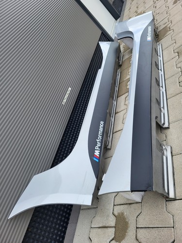 BMW Z4 E85 Seiten Schweller Leiste Verkleidung RECHTS + LINKS Silber ABHOLUNG 