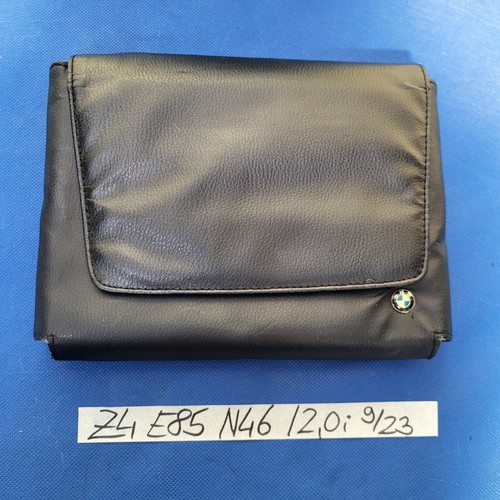 BMW Z4 E85 Bordmappe Leder Service Heft 2,0i Betriebsanleitung Englisch Handbuch