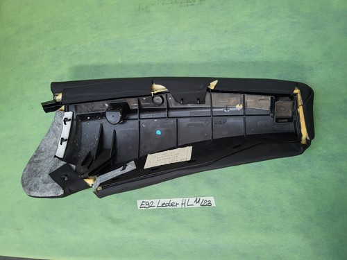 BMW E92 Coupe Rückbank Oberteil LINKS Leder schwarz Rücksitz Lehne ABHOLUNG 