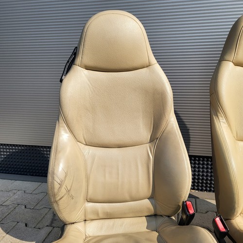 BMW Z3 Roadster Fahrer +  Beifahrer Sport Sitz Leder beige Sitzheizung ABHOLUNG