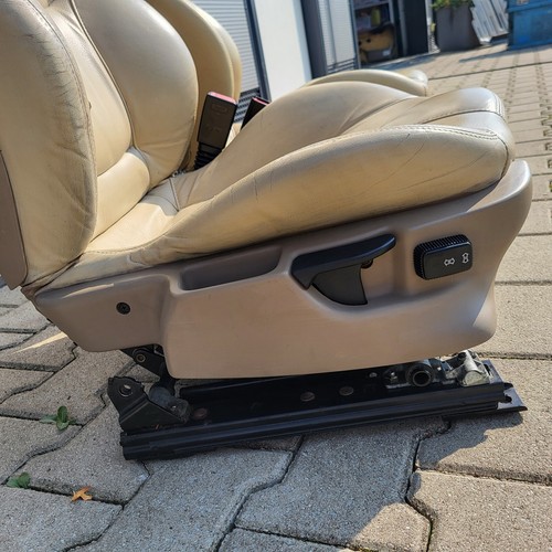 BMW Z3 Roadster Fahrer +  Beifahrer Sport Sitz Leder beige Sitzheizung ABHOLUNG