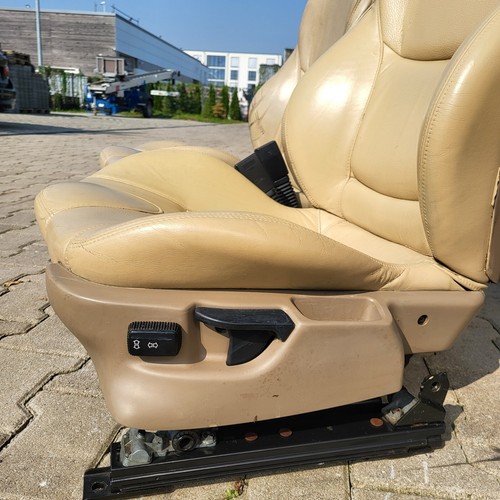 BMW Z3 Roadster Fahrer +  Beifahrer Sport Sitz Leder beige Sitzheizung ABHOLUNG