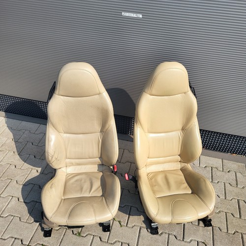 BMW Z3 Roadster Fahrer +  Beifahrer Sport Sitz Leder beige Sitzheizung ABHOLUNG