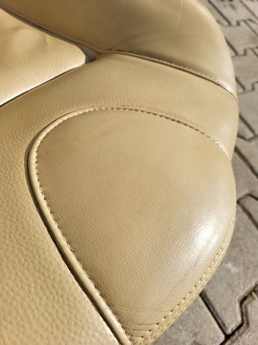 BMW Z3 Roadster Fahrer +  Beifahrer Sport Sitz Leder beige Sitzheizung ABHOLUNG