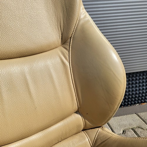 BMW Z3 Roadster Fahrer +  Beifahrer Sport Sitz Leder beige Sitzheizung ABHOLUNG