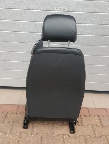 BMW Z4 E85 Fahrer Sitz Leder schwarz elektrisch VORNE LINKS  black leather seat