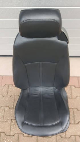 BMW Z4 E85 Fahrer Sitz Leder schwarz elektrisch VORNE LINKS  black leather seat