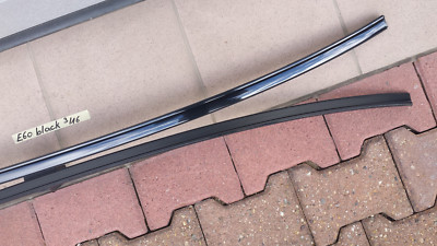 BMW E60 Dach Leiste Dachleisten Zierleisten Dachreling SCHWARZ 7070196 7070195