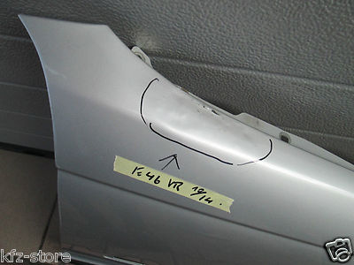 BMW E46 Limo Touring Kotflügel RECHTS  Seitenwand titan silber NUR ABHOLUNG