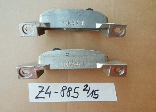 BMW Z4 E85 Grundplatte Verdeck  Fang Schloss Dach RECHTS 7016886 + LINKS 7016885