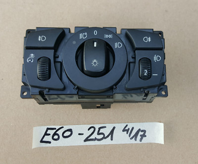 BMW 5er E60 / E61 Lichtschalter LWR / Bedieneinheit Licht 6925251