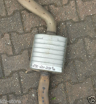 BMW E90 E91 E87 Auspuff Endschalldämpfer 7793620 Mittel Vorschalldämpfer 7793237