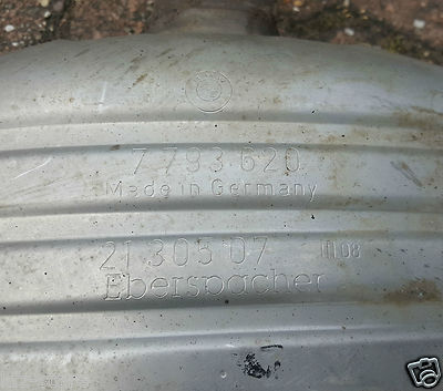 BMW E90 E91 E87 Auspuff Endschalldämpfer 7793620 Mittel Vorschalldämpfer 7793237