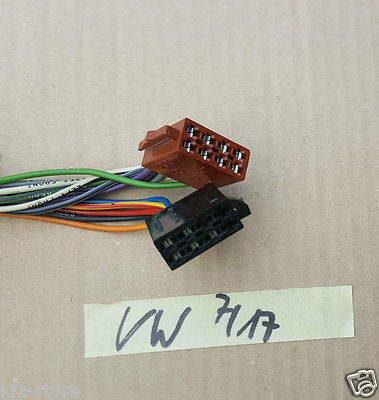 Volkswagen VW Radio Adepter Stecker