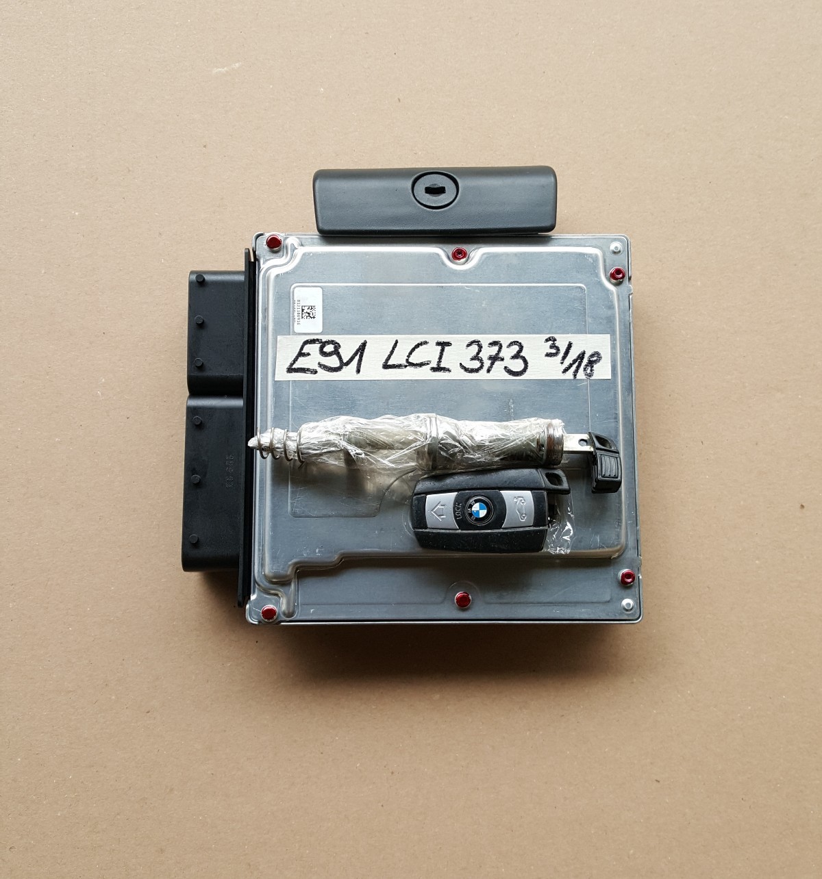 BMW E90 E91 DDE Motor Steuergerät 7803373 Modul Türschloss Schlüssel ABHOLUNG