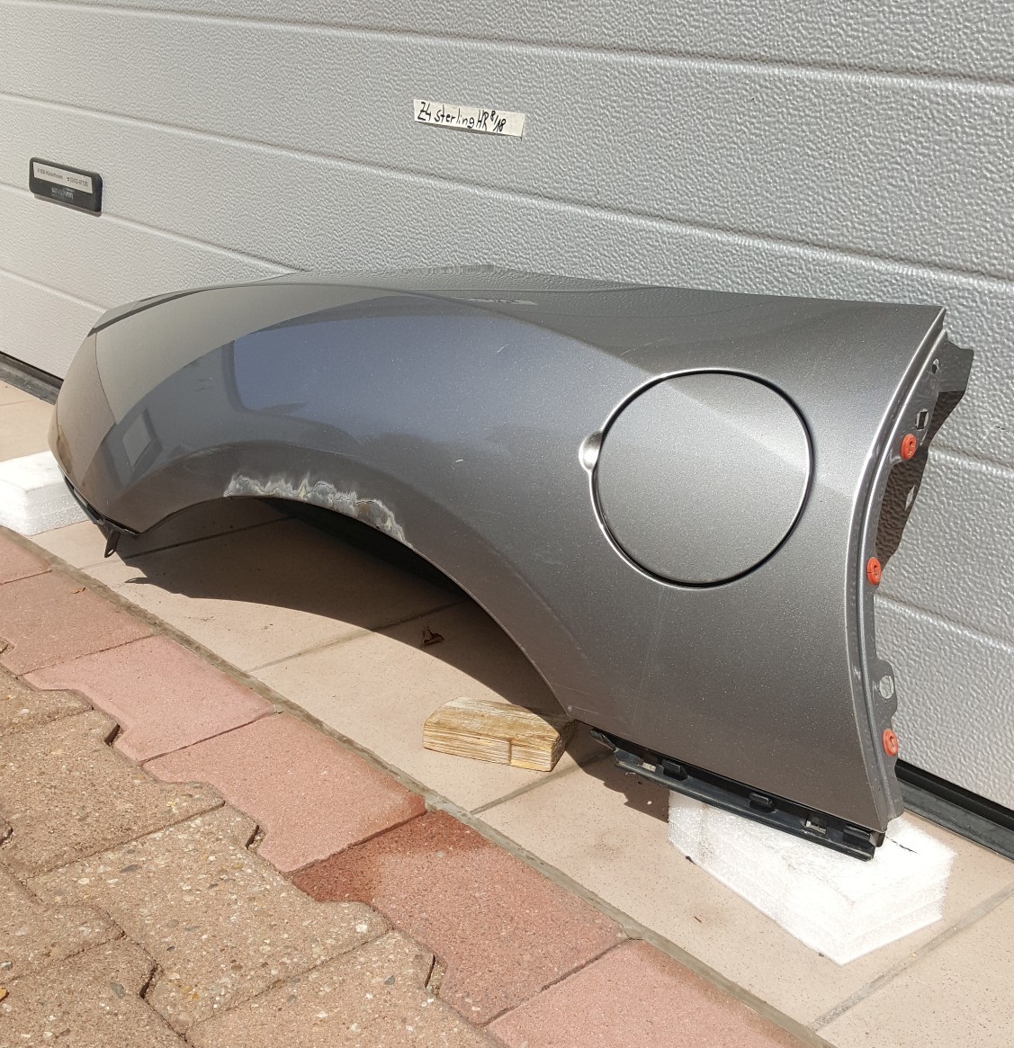 BMW Z4 E85 Seitenwand Aussenhaut HINTEN RECHTS  sterling grau metallic