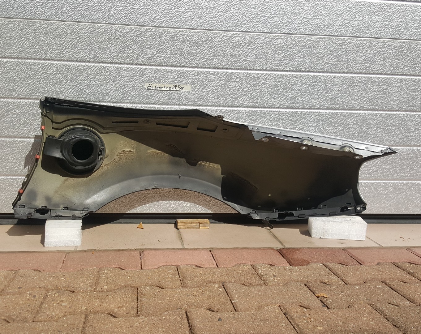 BMW Z4 E85 Seitenwand Aussenhaut HINTEN RECHTS  sterling grau metallic